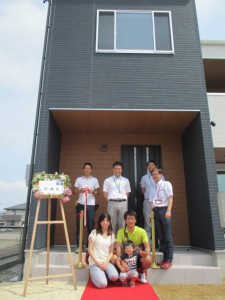 Ｏ様　引渡し式