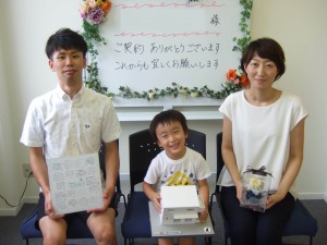 Ｔ様　契約式