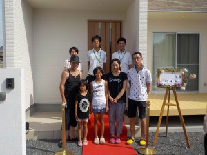 Ｋ様　引渡し式