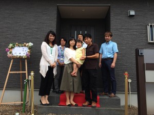 Ｋ様　引渡し式