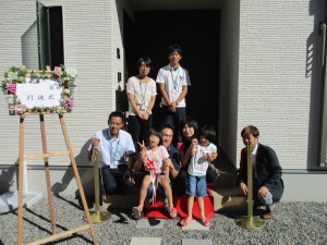 Ｓ様　引渡し式