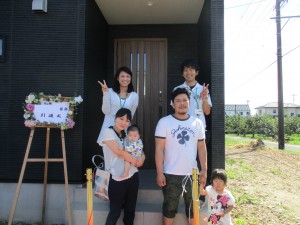 Ｋ様　引渡し式