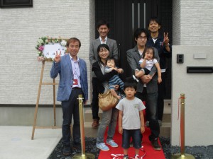 Ｓ様　引渡し式