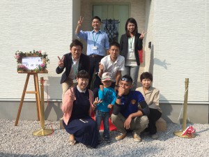 Ｅ様　引渡し式