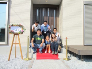 Ｇ様　引渡し式