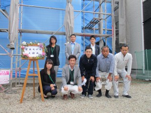 菅生モデル　上棟式