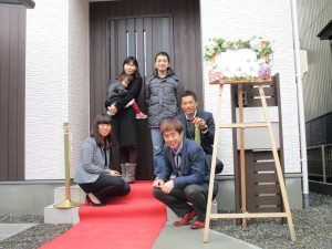 Ｎ様　引き渡し式