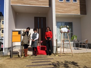 Ｍ様　引き渡し式