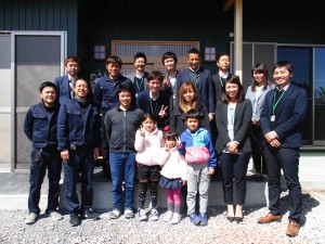 Ｍ様　引き渡し式