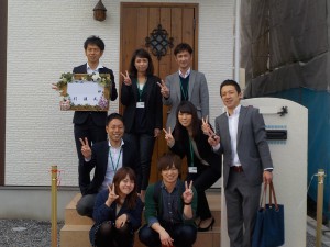 Ｍ様　引き渡し式