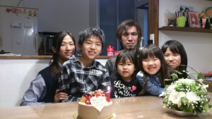 Ｕ様、家づくり1周年おめでとうございます。