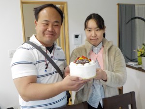Ｉ様、家づくり1周年おめでとうございます。