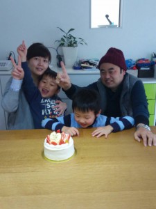 家づくり1周年、おめでとうございます。