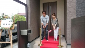 Ｉ様　引き渡し式