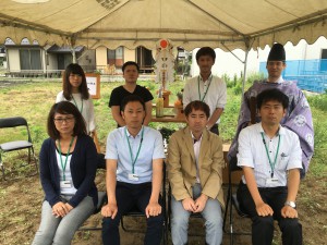 岐阜市菅生モデルハウス　地鎮祭