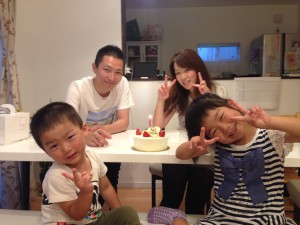 S様、家づくり1周年のおめでとうございます。