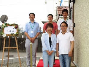 Ｋ様　引渡し式