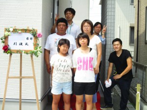 Ｍ様　引き渡し式