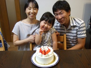 K様、家づくり1周年おめでとうございます。