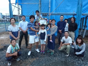 Ｋ様　上棟式