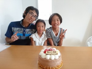 家づくり1周年おめでとうございました！