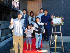 Ｙ様　引き渡し式