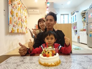 家づくり1周年おめでとうございました。