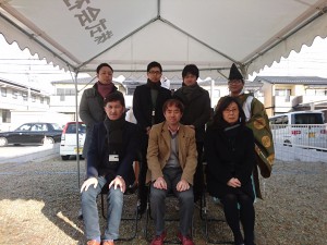 モデルハウス 地鎮祭