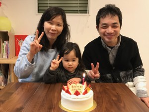 家づくり1周年おめでとうございました！