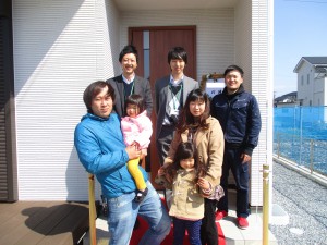 Ｉ様邸引渡し式